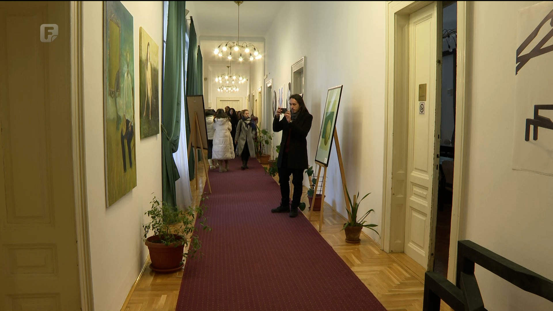 Izložba studenata Akademije likovnih umjetnosti u Rektoratu Univerziteta